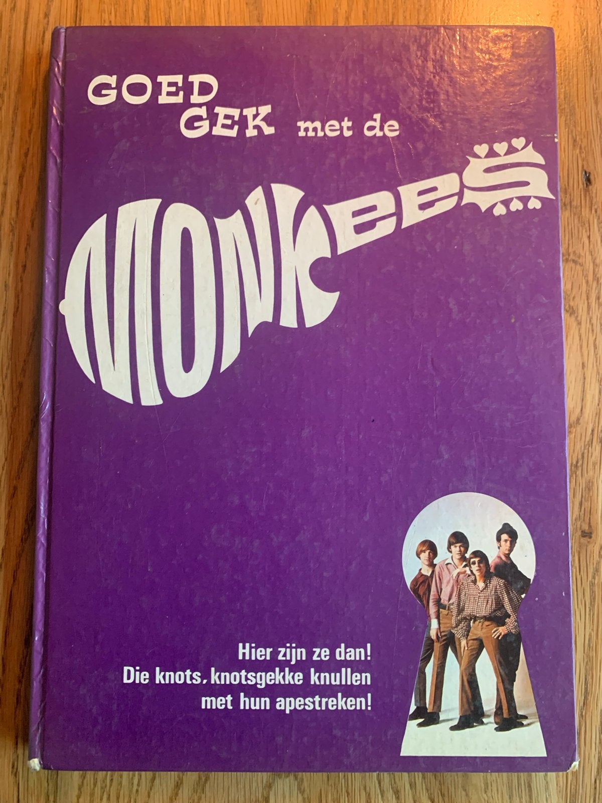 Goed Gek met de Monkees - Vintage Boek, Boeken, Ophalen of Verzenden, Gelezen, Nederland