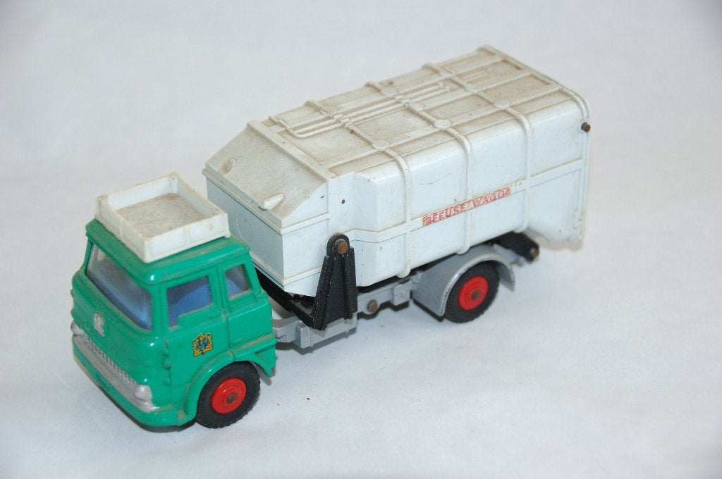 Dinky Toys 978 Bedford Refuse wagon, vuilniswagen, Hobby en Vrije tijd, Modelauto's | 1:43, Ophalen of Verzenden, Gebruikt, Auto