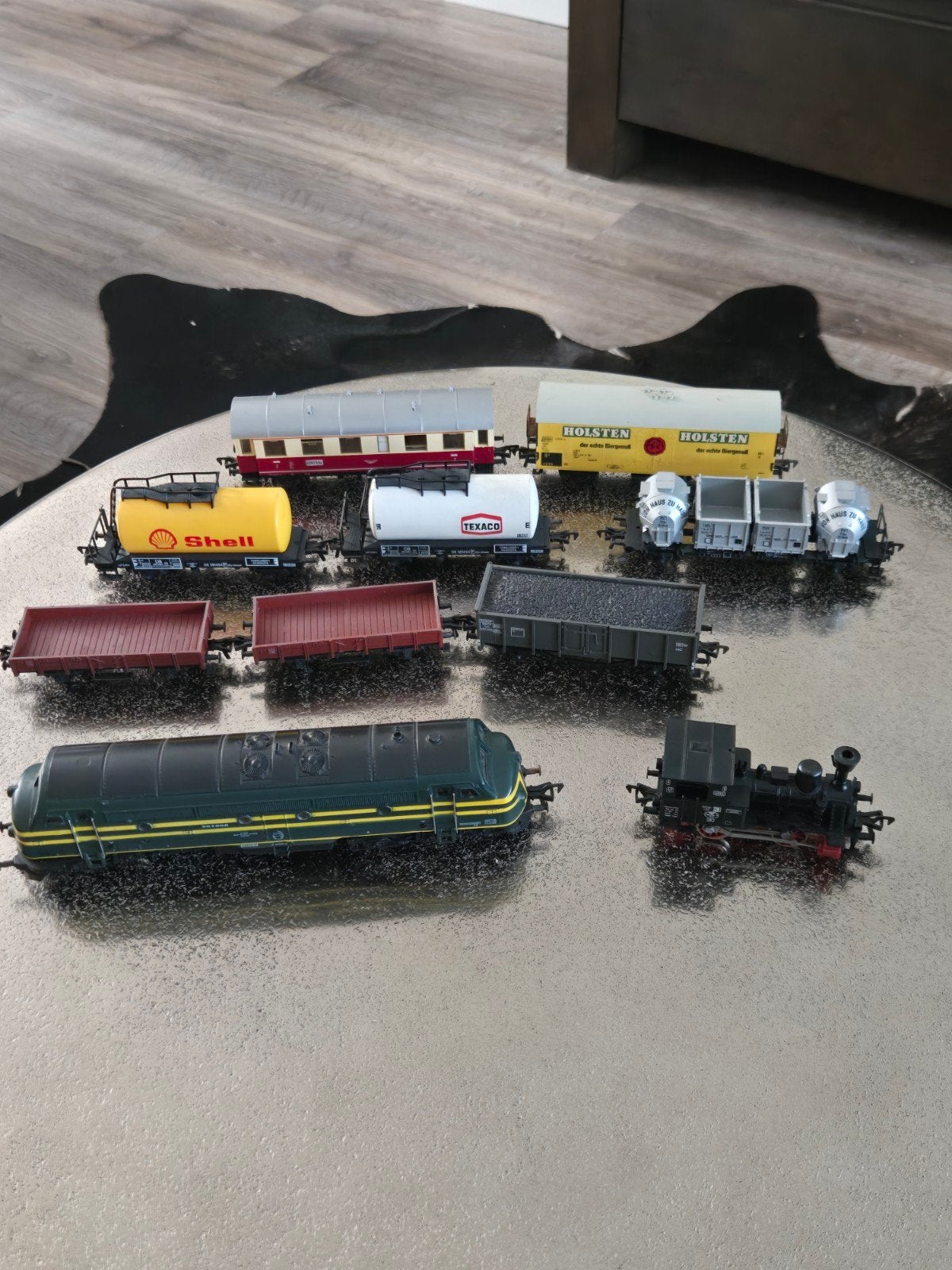 Fleischmann Treinset: Locomotieven, Wagons en Accessoires, Gelijkstroom, Fleischmann, Ophalen of Verzenden, Gebruikt