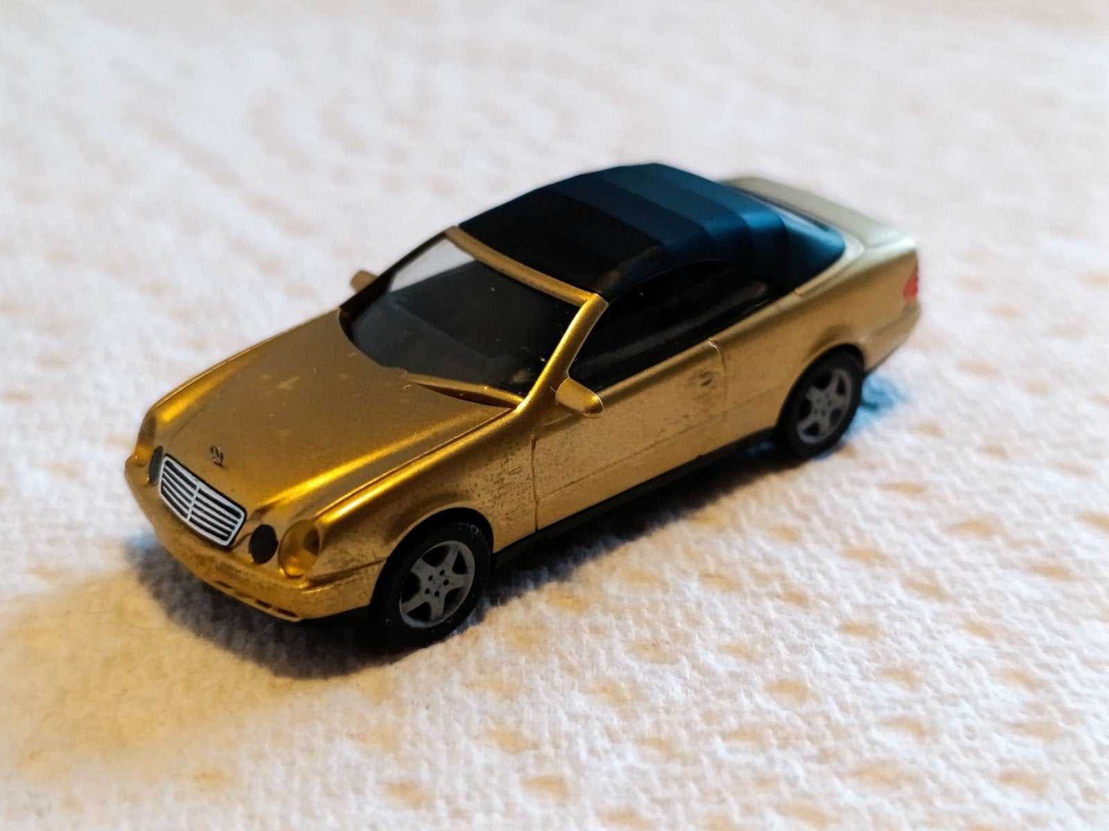 mercedes clk W208 Cabrio Herpa 1/87, Ophalen of Verzenden, Gebruikt, Auto, Herpa
