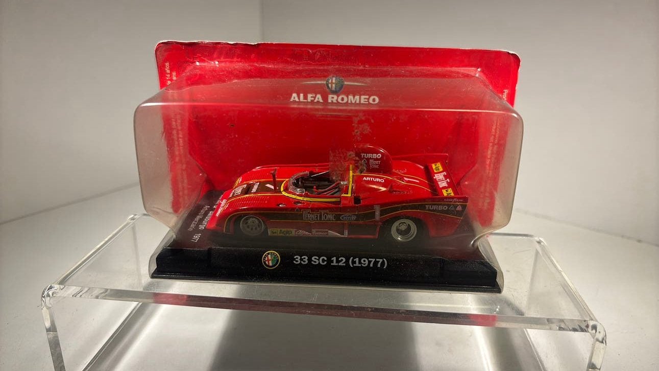Alfa romeo 33 sc 12 1977 ixo 1.43, Hobby en Vrije tijd, Modelauto's | 1:43, Overige merken, Auto, Ophalen of Verzenden, A
