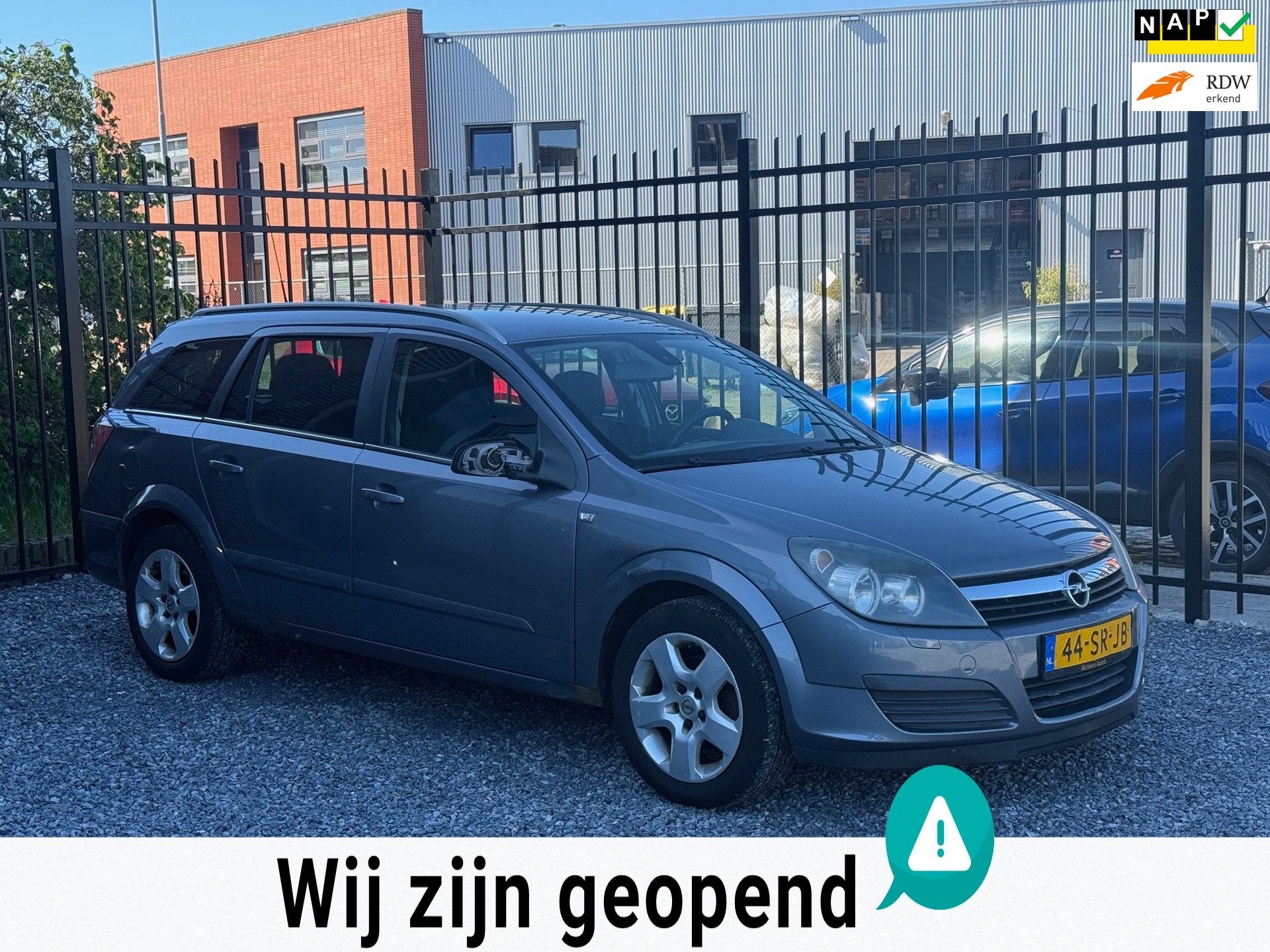 Opel Astra Wagon 1.6 Edition AIRCO!APK12-2026!KOOPJE!, Auto's, Voorwielaandrijving, Gebruikt, Zwart, 4 cilinders