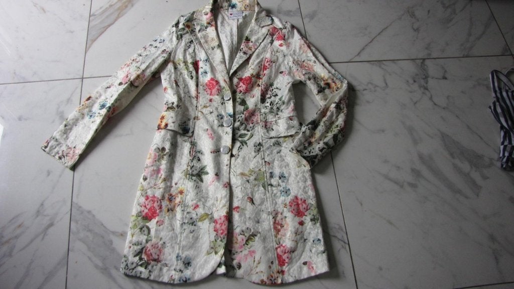 38 HELENA HART colbert  hart colbert, Kleding | Dames, Jasjes, Kostuums en Pakken, Maat 38/40 (M), Blauw, Ophalen of Verzenden