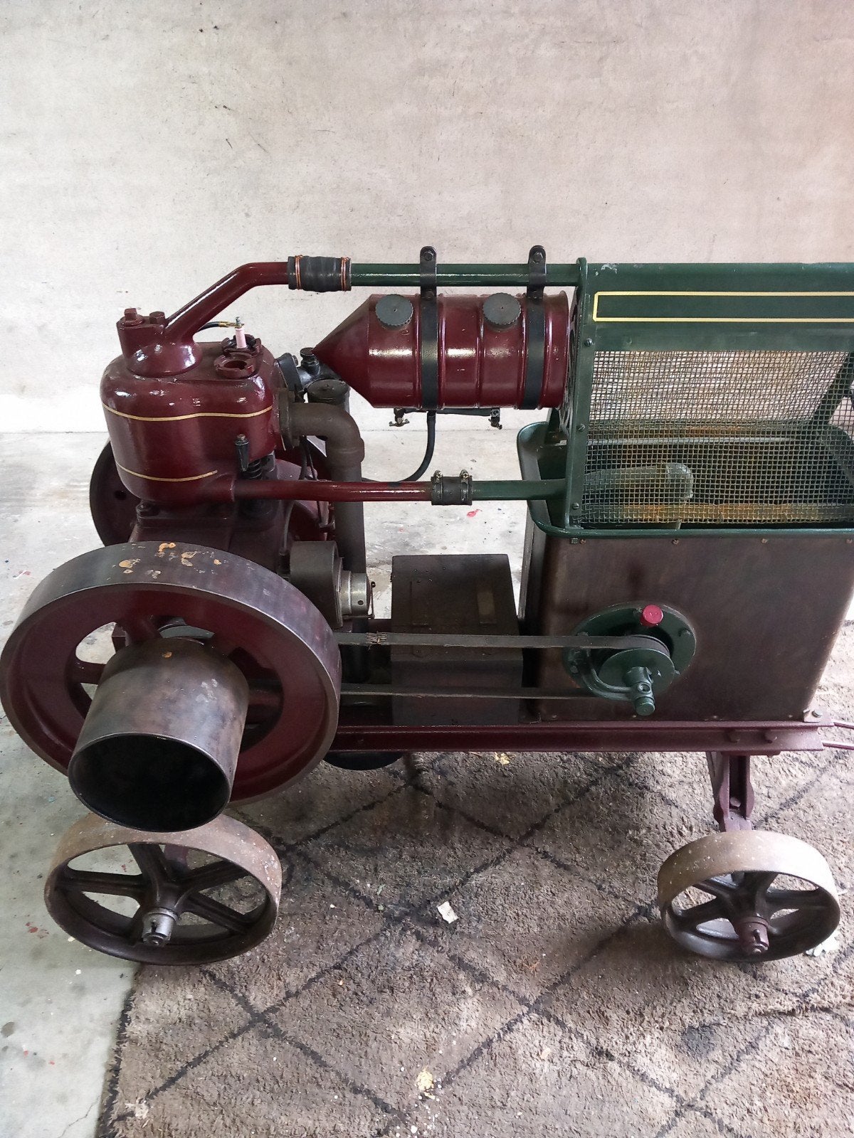 slavia stationaire motor, Ophalen, Gebruikt, Benzinemotor, Minder dan 1400 rpm