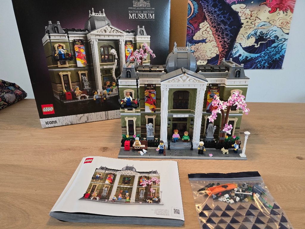 Lego Icons 10326 Natuurhistorisch Museum, Ophalen, Lego, Compleet, Zo goed als nieuw