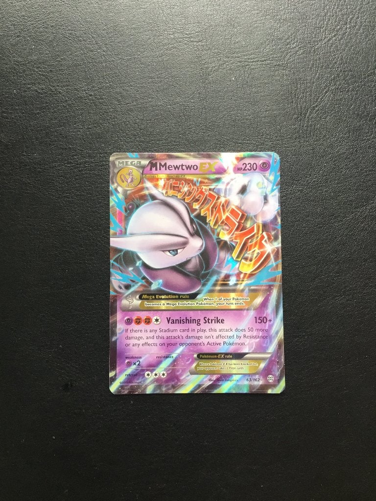 M Mewtwo ex, Ophalen, Gebruikt, Losse kaart, Foil