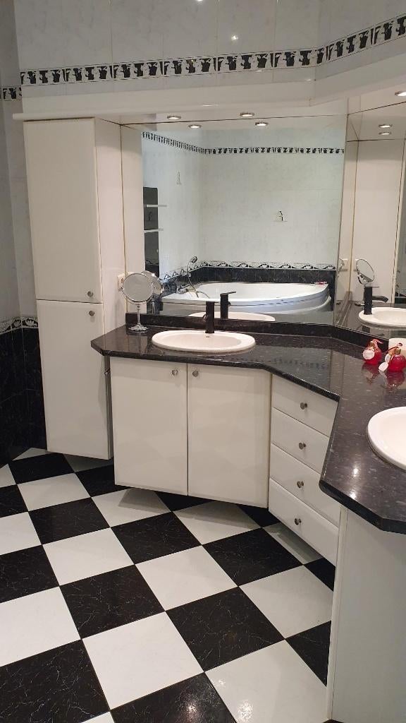 Groot Badmeubel, Kolomkasten, Ladenkast, Wastafels & Bidet, Ophalen, Gebruikt
