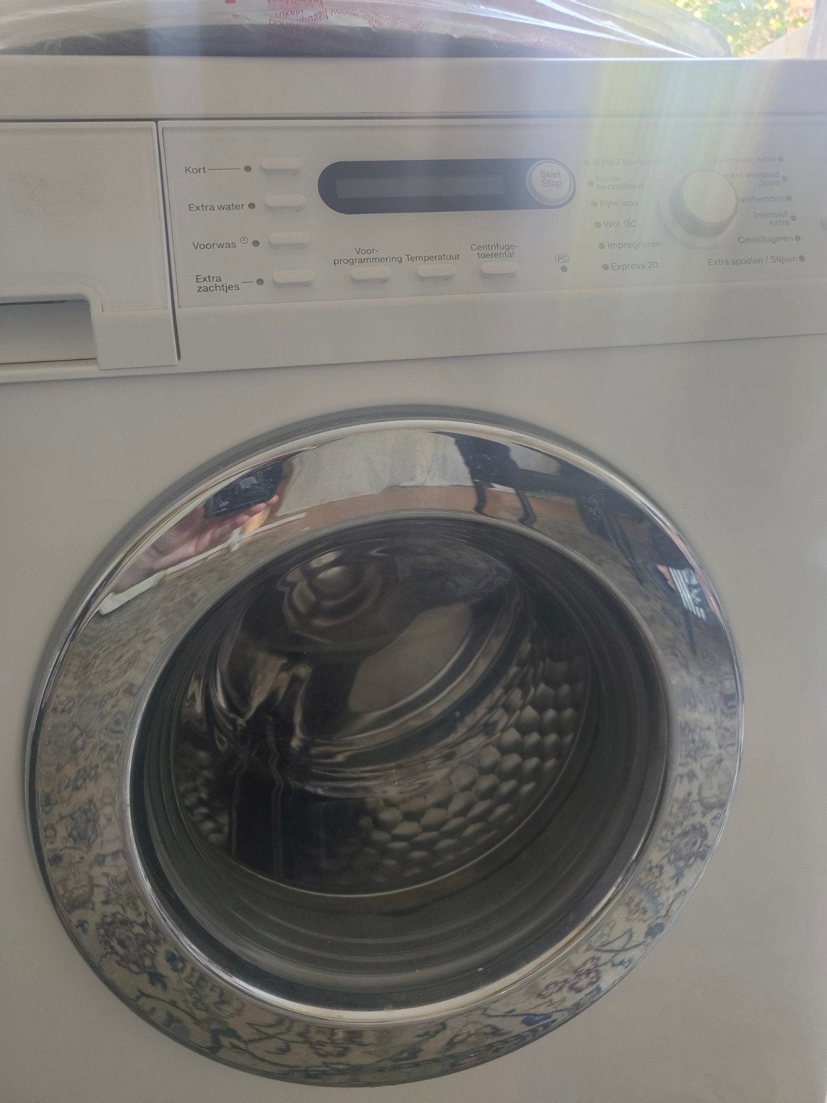 Miele Softtronic W 5821 Wasmachine - Topkwaliteit, Gebruikt, Ophalen of Verzenden, Voorlader, Kort programma