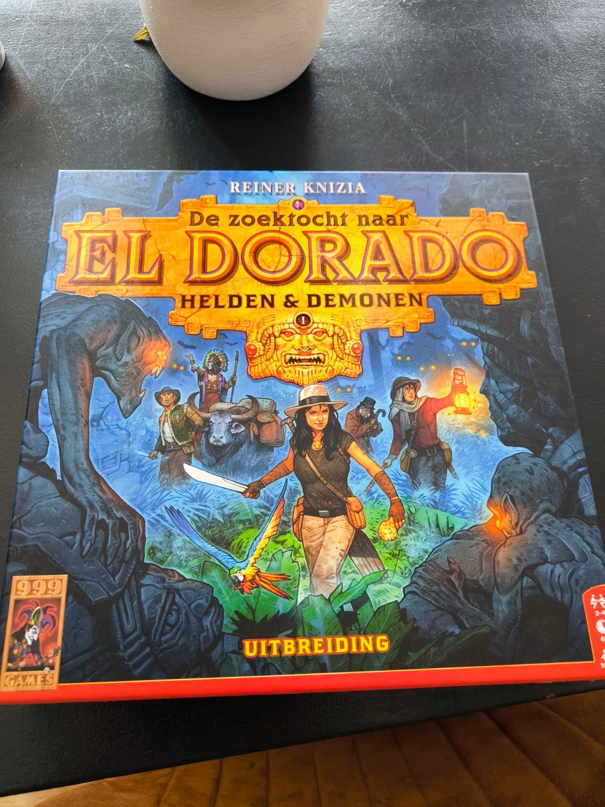 El Dorado: Helden & Demonen Uitbreiding (Zo goed als nieuw), Hobby en Vrije tijd, Gezelschapsspellen | Bordspellen, Ophalen, Zo goed als nieuw