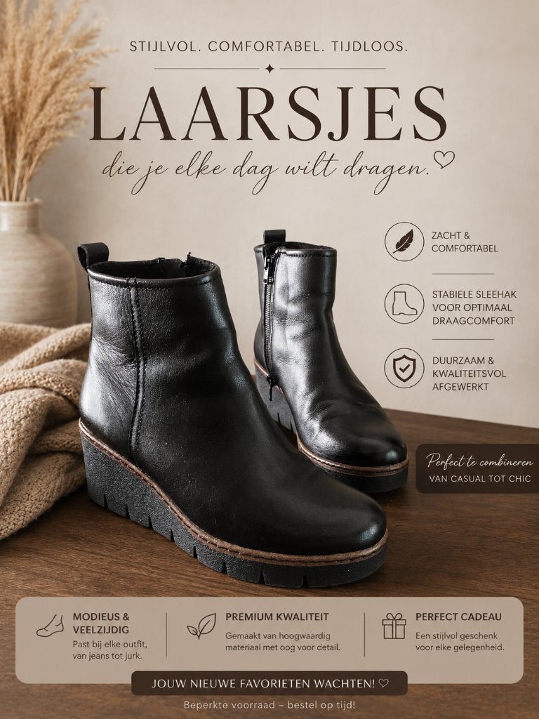 dames laarsjes echt leder, Ophalen, Lage of Enkellaarzen, Zo goed als nieuw, 5 ft avenue