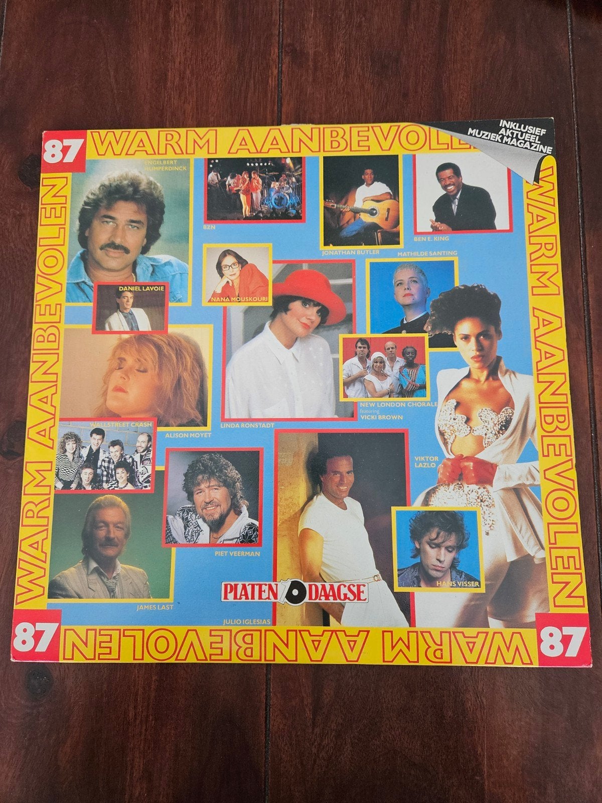 Warm aanbevolen nr 87 incl muziek magazine LP, Ophalen of Verzenden, LP