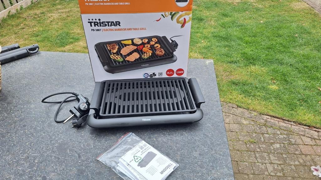 Tristar electrische barbecue, Ophalen, Zo goed als nieuw