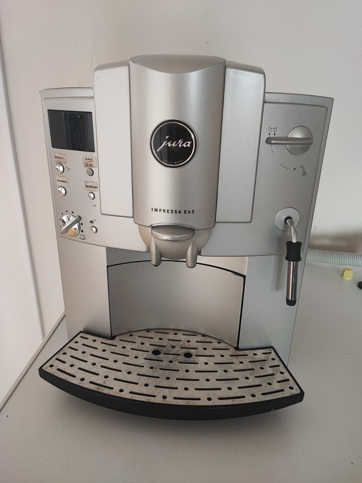 Jura Impressa E65 Werkend, Ophalen of Verzenden, Gebruikt, Jura, Koffiebonen