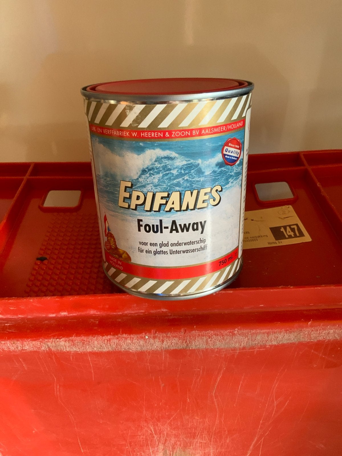 Epifanes Foul-Away antifouling 750 ml, Watersport en Boten, Accessoires en Onderhoud, Ophalen, Nieuw, Verven