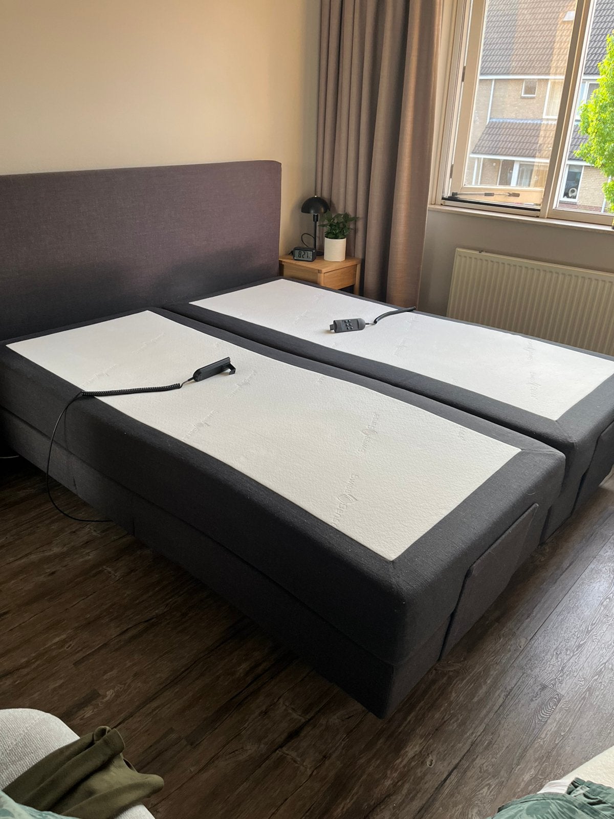 Elektrische boxspring 180x210 cm - Swiss Sense, Ophalen, 210 cm, Tweepersoons, 180 cm