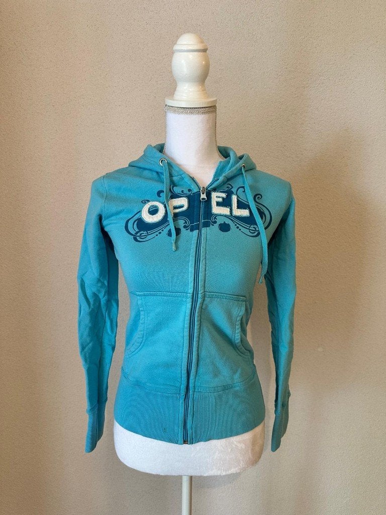 Opel vest lichtblauw opel maat S, Ophalen of Verzenden
