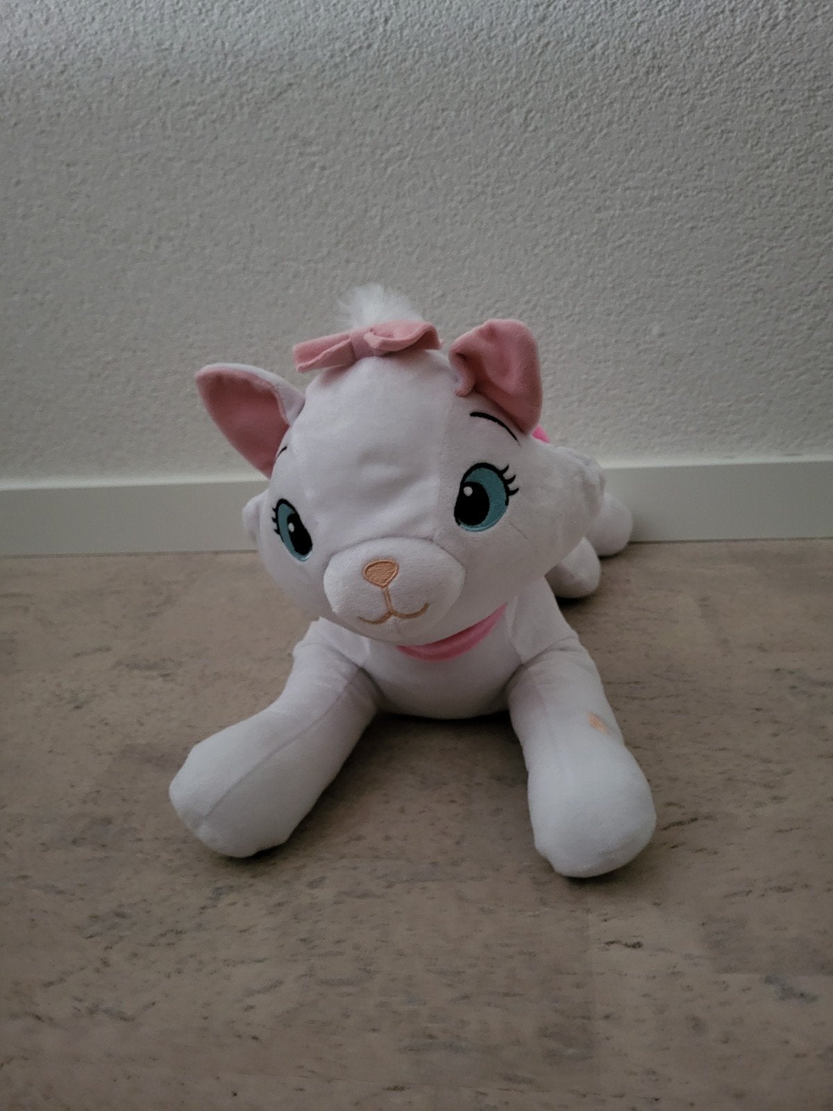 Disney Marie Kat Knuffel - Aristokatten, Disney, Ophalen of Verzenden, Zo goed als nieuw, Wit