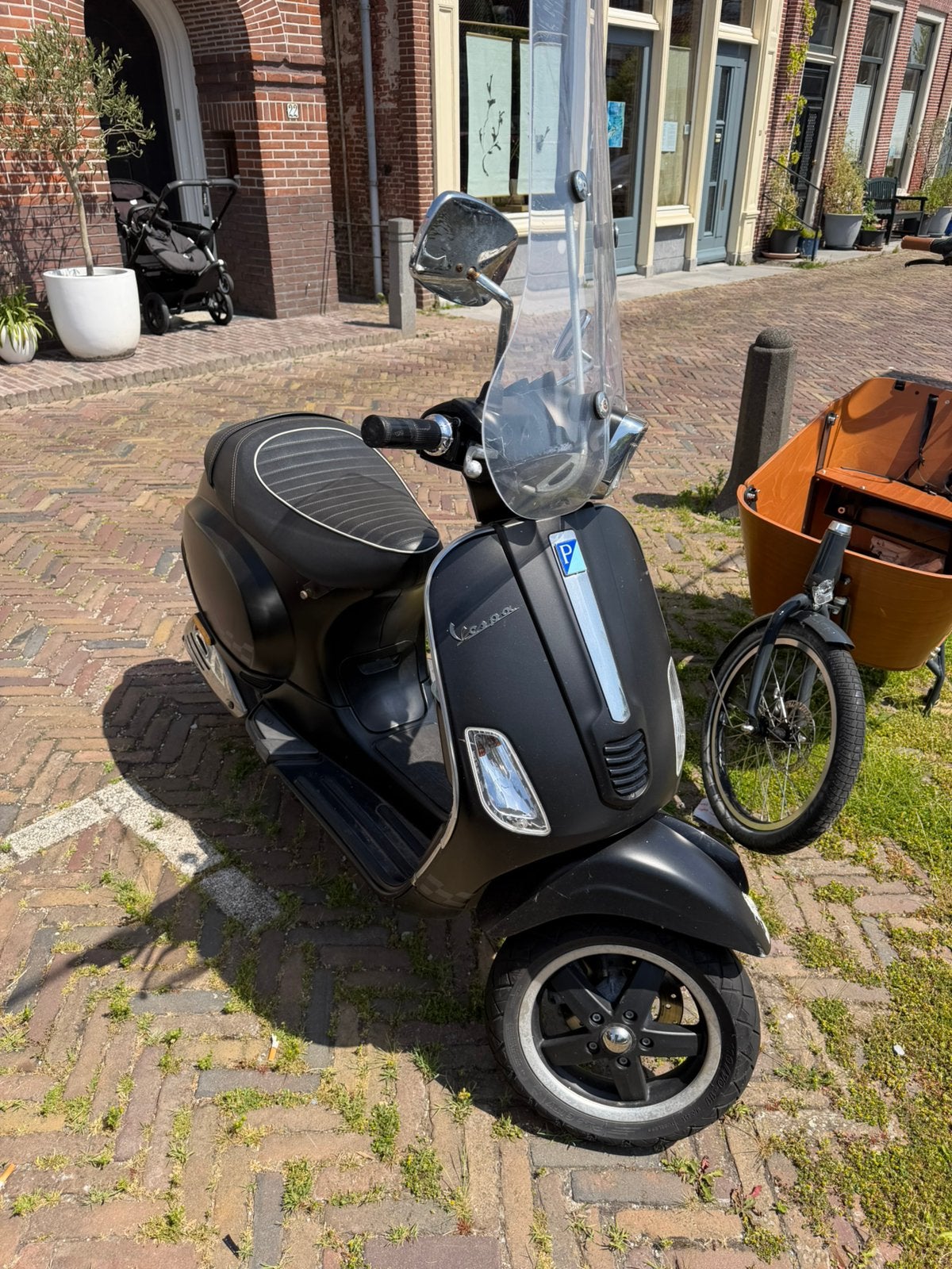 Vespa S50 4T - Piaggio Scooter - Geel kenteken, Ophalen, Gebruikt, Maximaal 45 km/u, Benzine