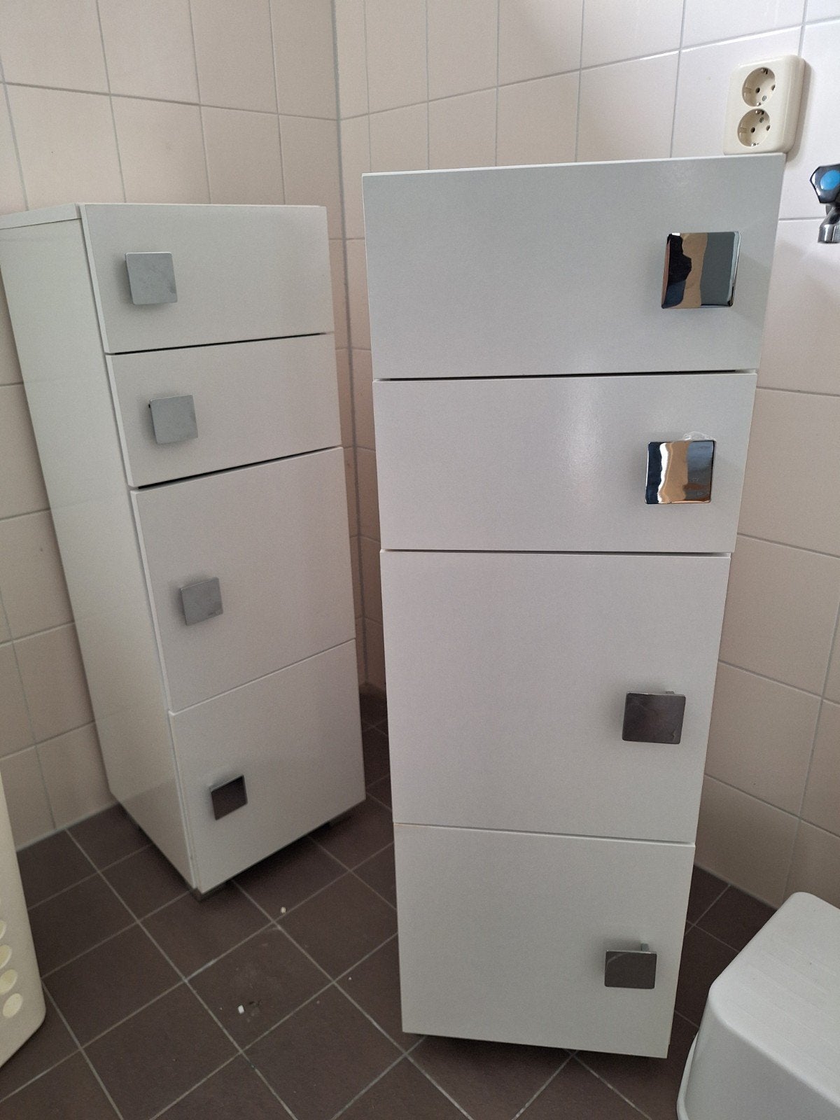 3 badkamer kasten, Huis en Inrichting, Badkamer | Badkamermeubels, Ophalen, Gebruikt, 50 tot 100 cm, Minder dan 100 cm