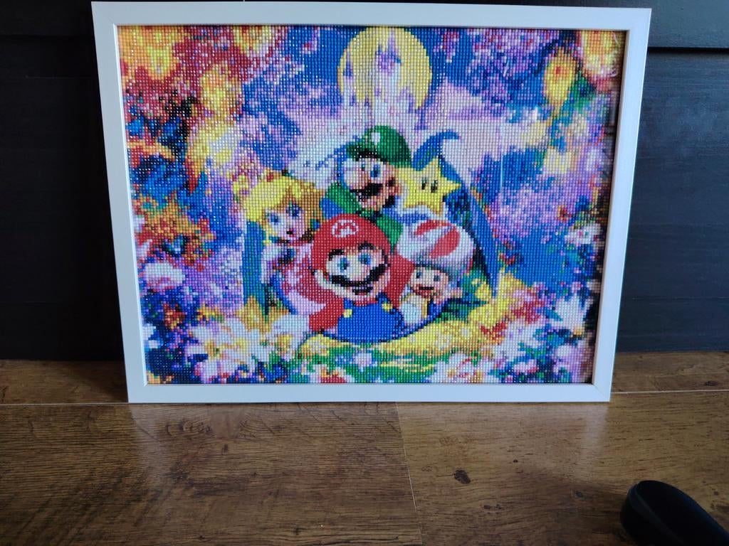 Diamond Painting mario, Ophalen, Knutselwerk