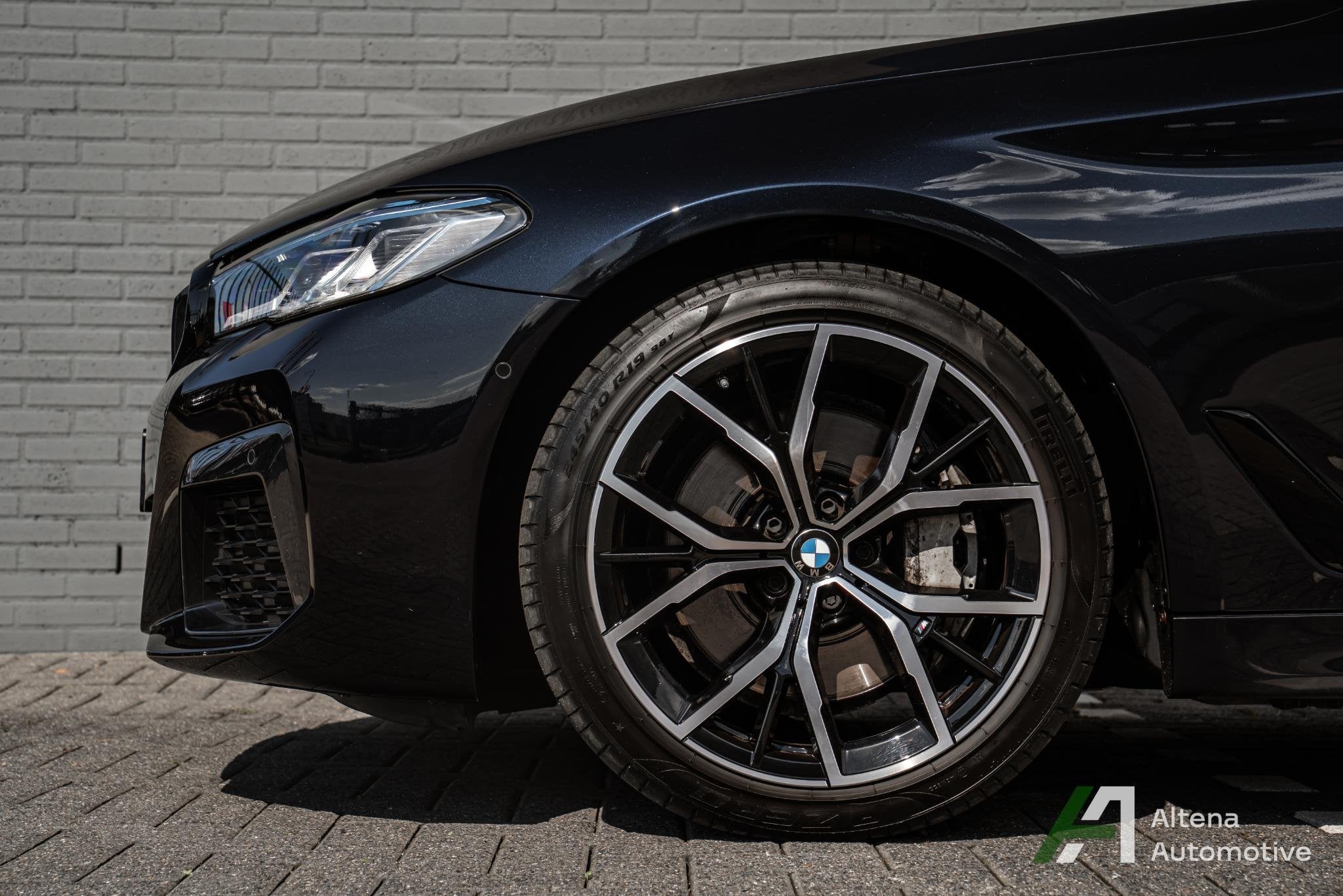 BMW 5-serie Touring 540i xDrive M-sport, BTW, harman kardon,, Automaat, 12 maanden, Gebruikt, Zwart