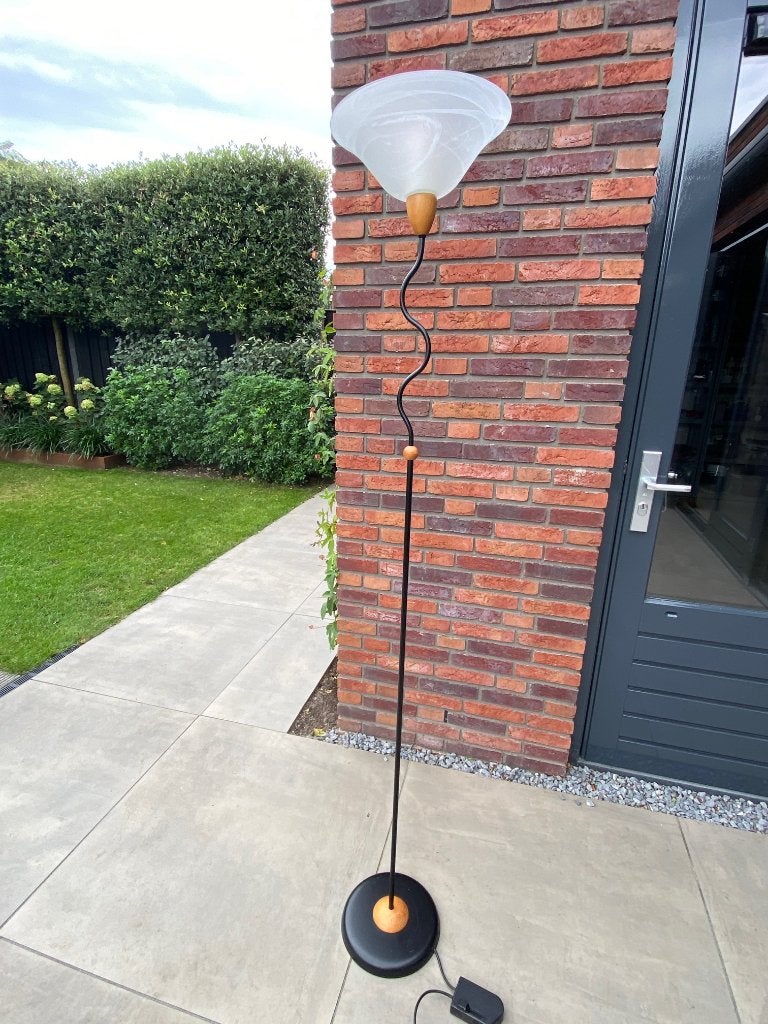 Staande lamp, Ophalen, Overige materialen, 100 tot 150 cm, E27 (groot)