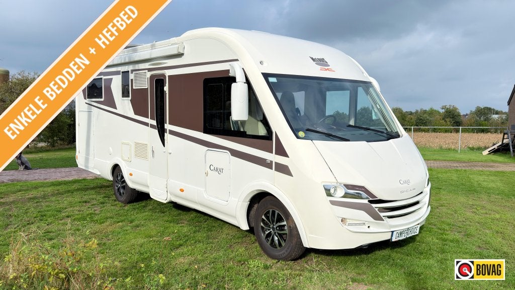 McLouis carat 873 | 2016 | 66Kkm | 2x Airco | vol opties, Caravans en Kamperen, McLouis S.r.l., Ringverwarming, 7 tot 8 meter