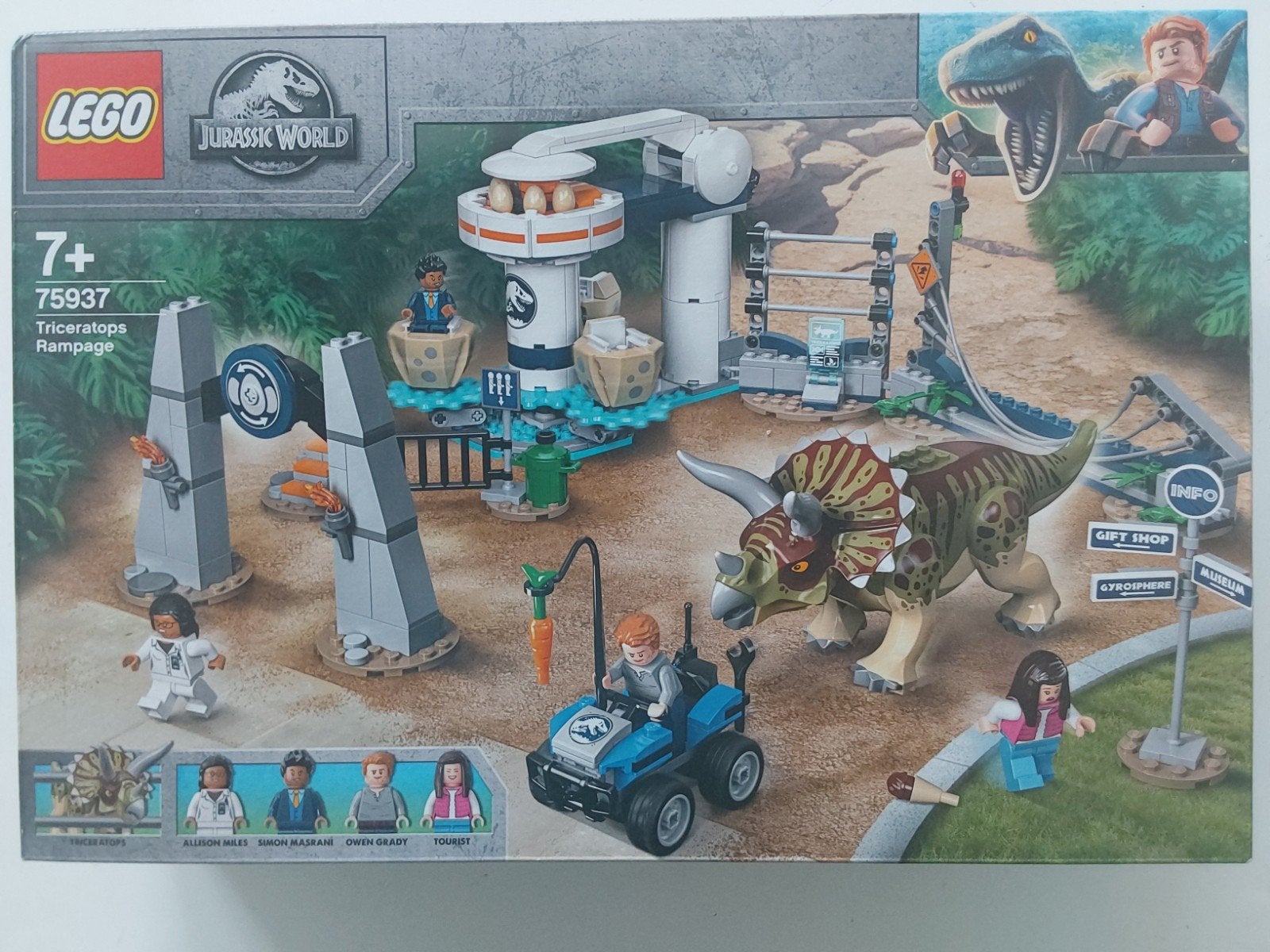 Lego 75937 Jurassic World 🦖Triceratops Rampage 🆕️(in seal), Kinderen en Baby's, Speelgoed | Duplo en Lego, Jurassic World, Lego