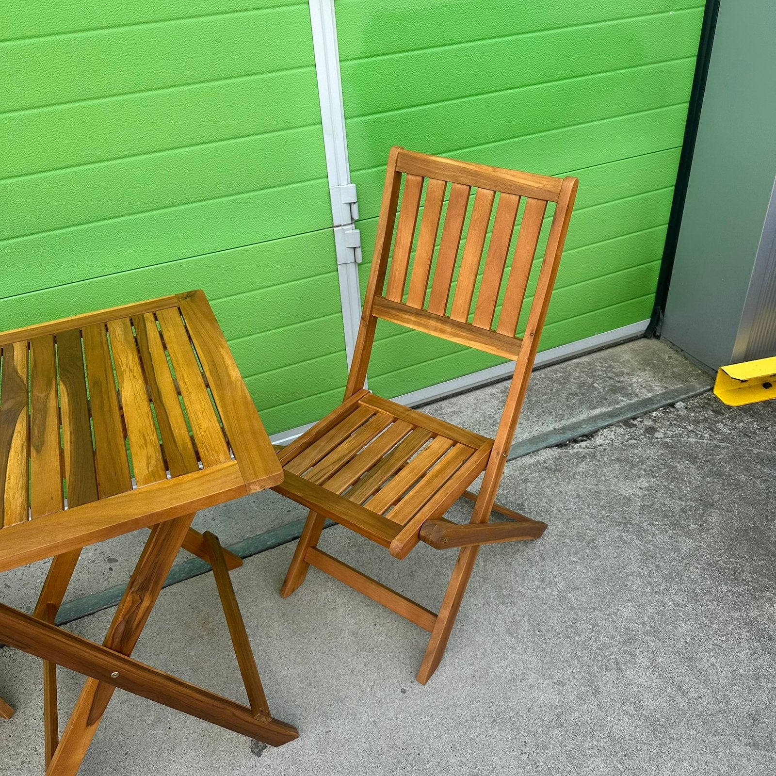 Bistroset Acacia Balkon Tuinset - 2 Stoelen 1 Tafel - Nieuw, 2 zitplaatsen, Bijzettafel, Nieuw, Ophalen of Verzenden