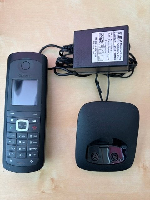 Siemens Gigaset dect telefoon type E49H, Telecommunicatie, Ophalen of Verzenden, Zo goed als nieuw, 1 handset
