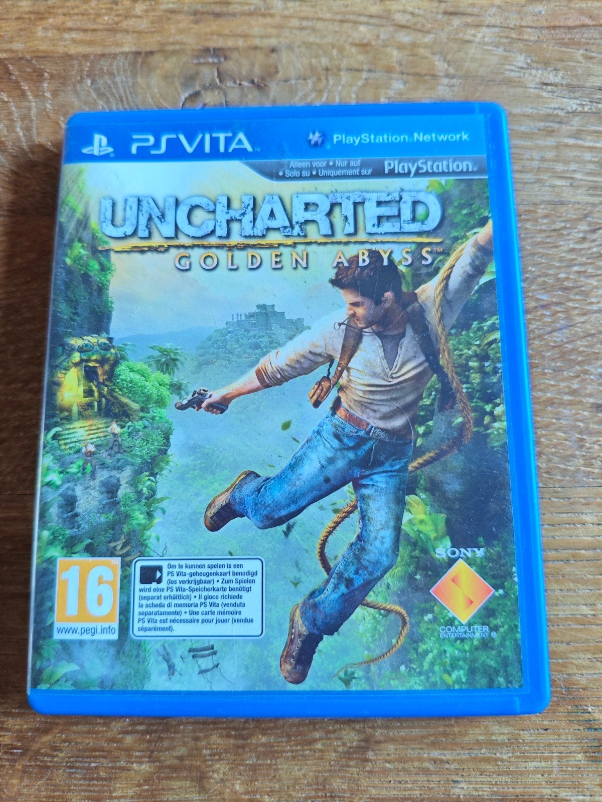 Uncharted: Golden Abyss PS Vita, Avontuur en Actie, 1 speler, Ophalen of Verzenden, Zo goed als nieuw