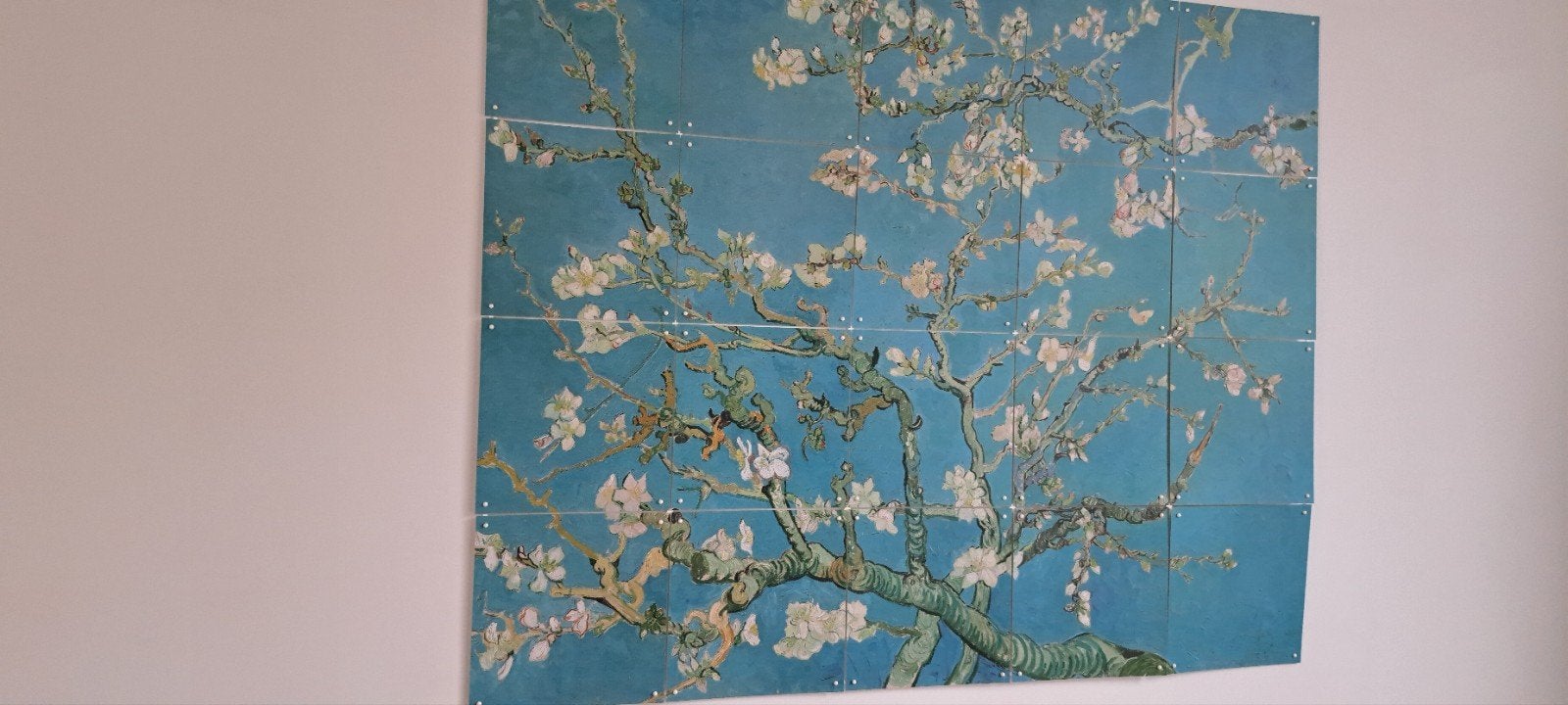 IXXI Poster 'Amandelbloesem' van Vincent van Gogh, Klassiek, Ophalen of Verzenden, Zo goed als nieuw, Kunststof