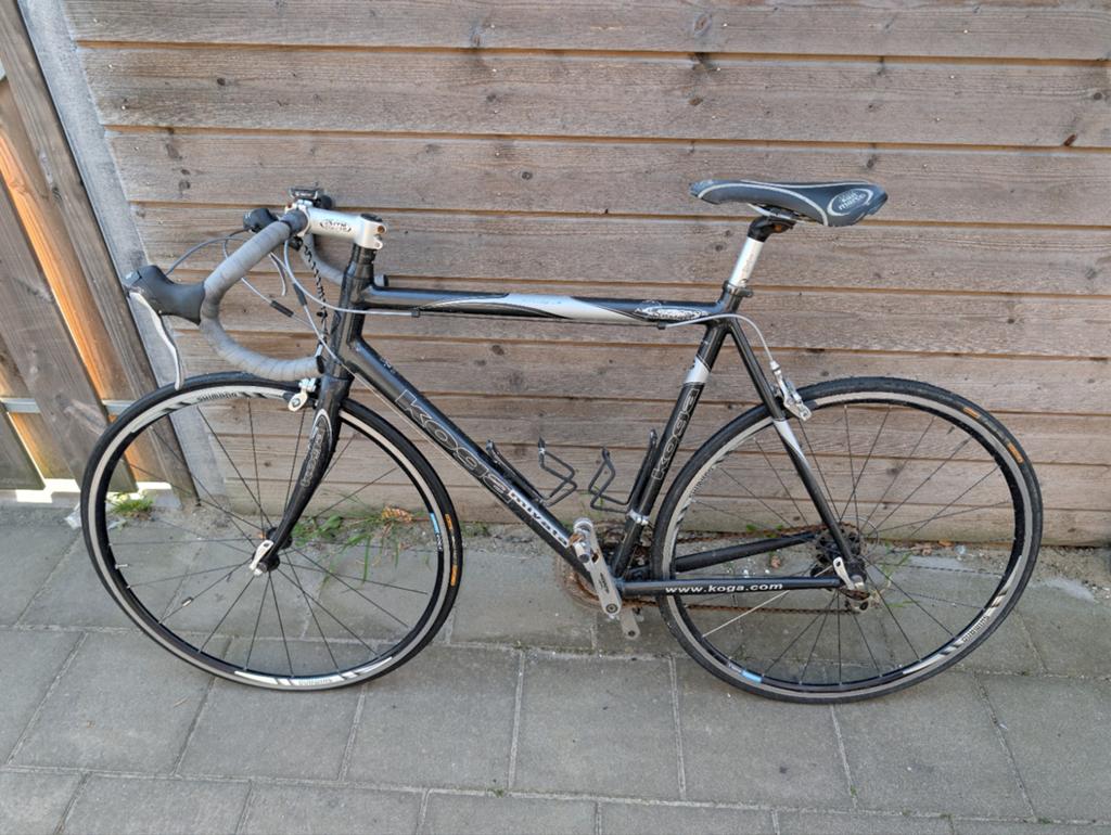 Koga racefiets om op te knappen - maat 54, Ophalen