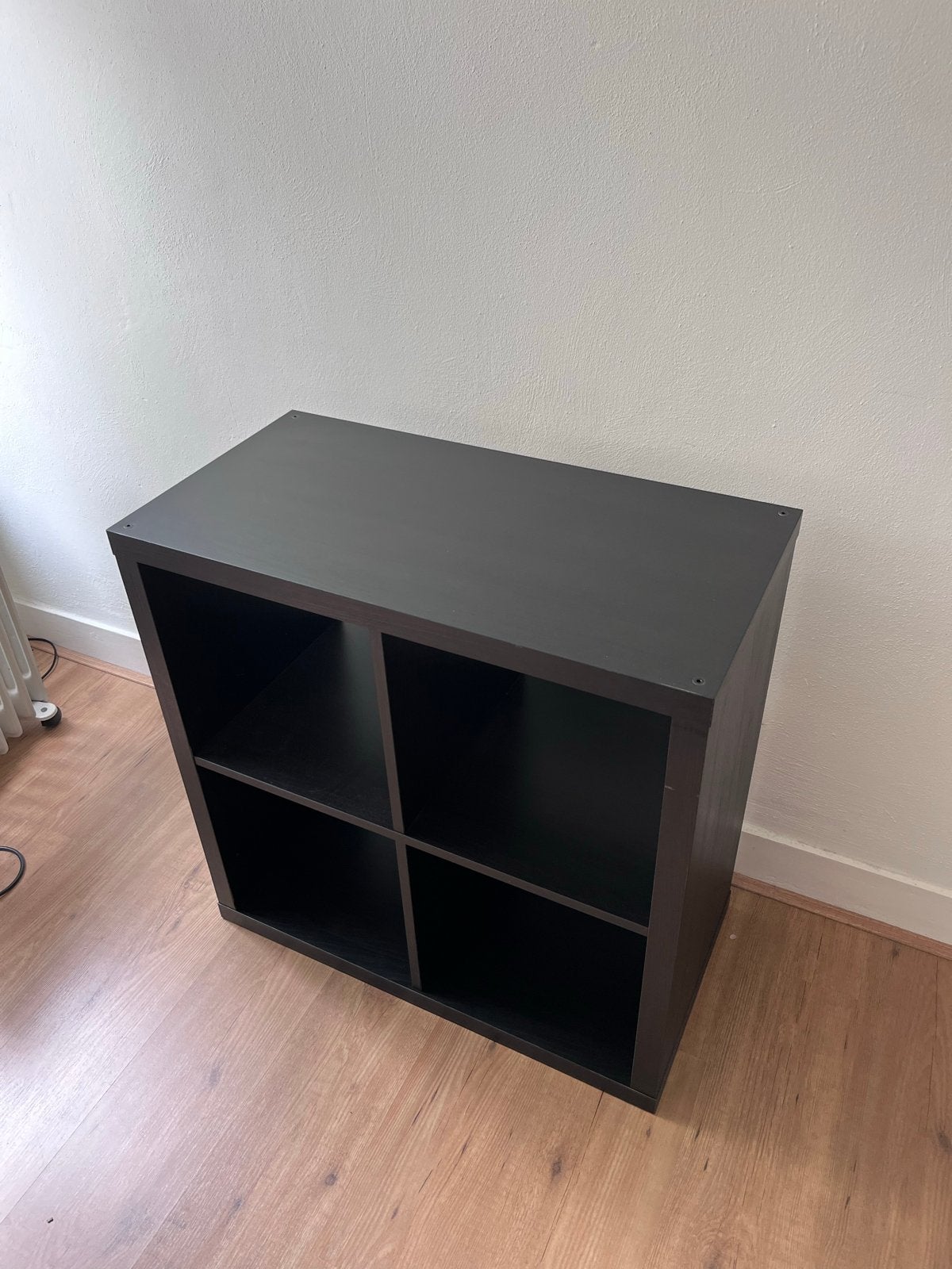 Kallax vakkenkast Ikea zwart, Ophalen, Zo goed als nieuw