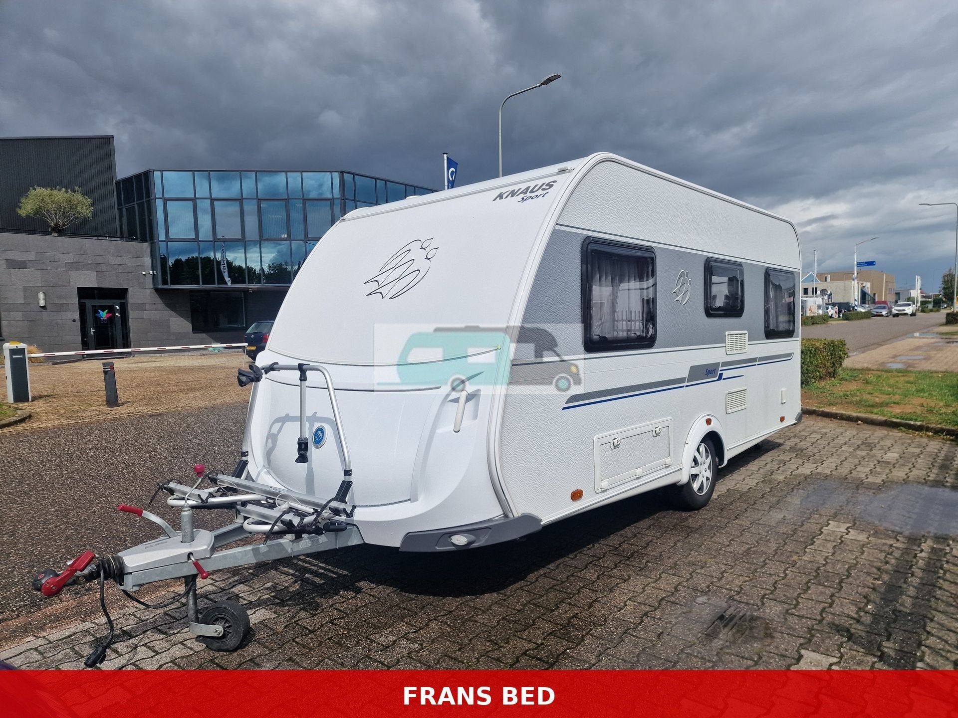 Knaus sport 450 FU 2011 Mover, tent, fietsendrager, Bedrijf, Knaus, Schokbreker, 8 meter en meer