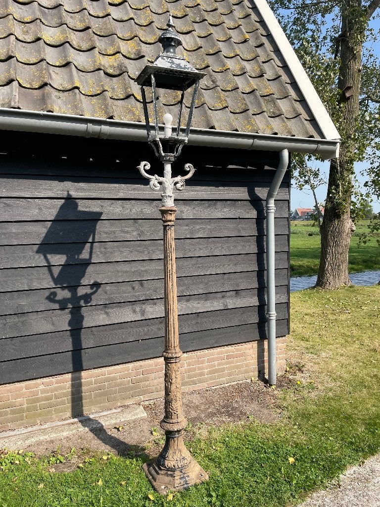Tuinlantaarn, staande buitenlamp, Ophalen, Gebruikt, Staande lamp, Netvoeding