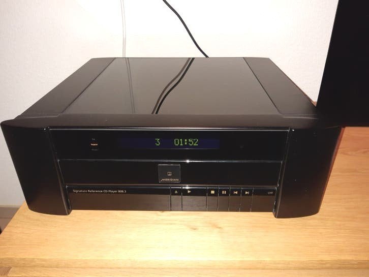 Meridian 808.3 Signature Reference (nieuw loopwerk+voeding), Ophalen, Zo goed als nieuw, Overige merken
