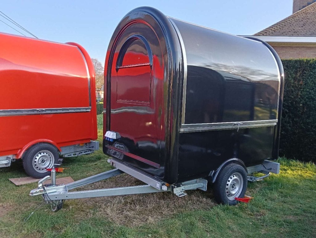 Food trailer food truck, Ophalen, Zo goed als nieuw