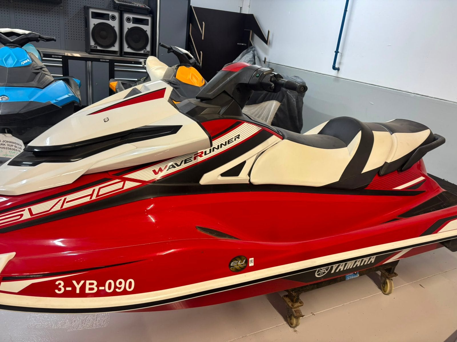 Yamaha GP1800 SVHO waverunner | 111 uur | 280 pk | 3-pers, Ophalen, Zo goed als nieuw, Benzine, 120 tot 200 pk