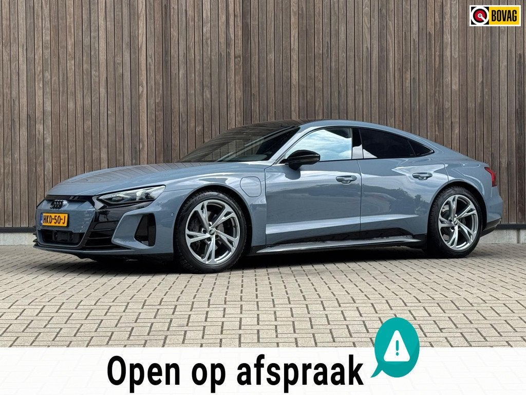 Audi E-tron GT GT 93 kWh / B&O / ACC / 21' / 360 / Laser /, Blauw, 93 kWh, Vierwielaandrijving, Blauw