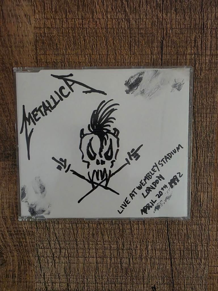 Metallica - Live at Wembley Stadium London 1992 CD, Ophalen of Verzenden, Gebruikt