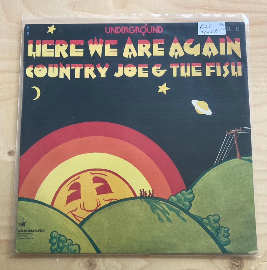 Country Joe & The Fish - Here We Are Again France 1st Press, Ophalen of Verzenden, Zo goed als nieuw, 12 inch
