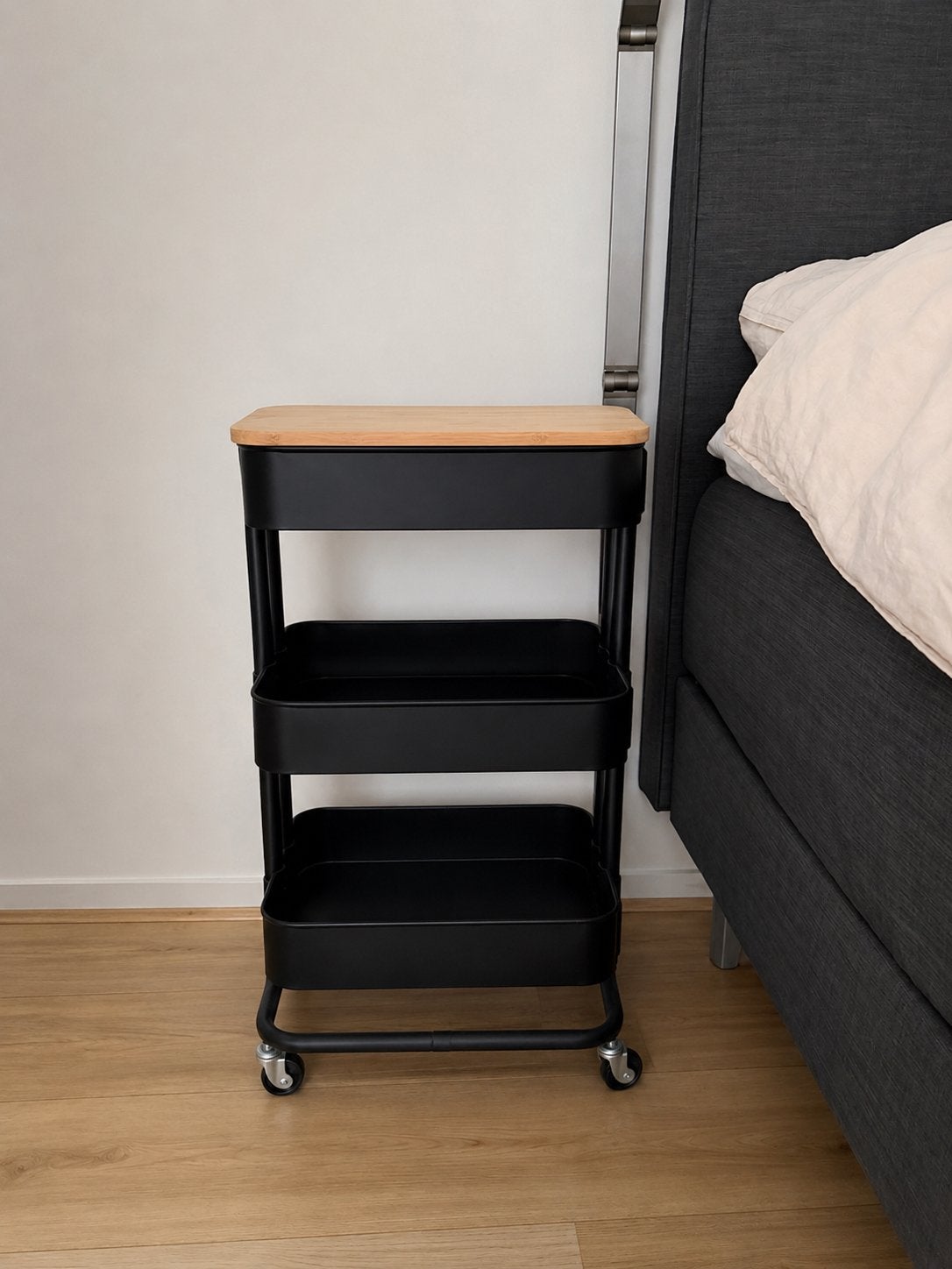 IKEA TROLLEY met deksel, Huis en Inrichting, Kasten | Ladekasten, Ophalen, Zo goed als nieuw