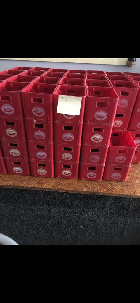 Amstelbier krattjes voor viltjes, Doe-het-zelf en Verbouw, Kratten en Dozen, Doos, 100 cm of meer, 60 cm of meer, Minder dan 35 cm
