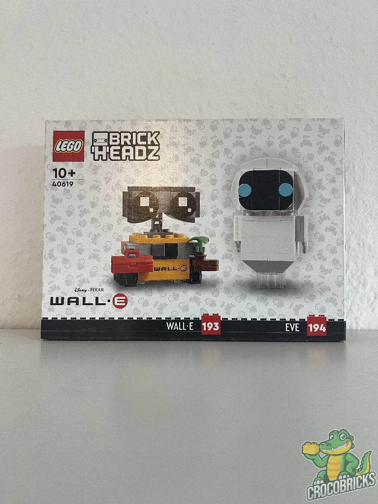 LEGO BrickHeadz 40619 EVE & WALL-E, Verzenden, BrickHeadz, Lego, Complete set