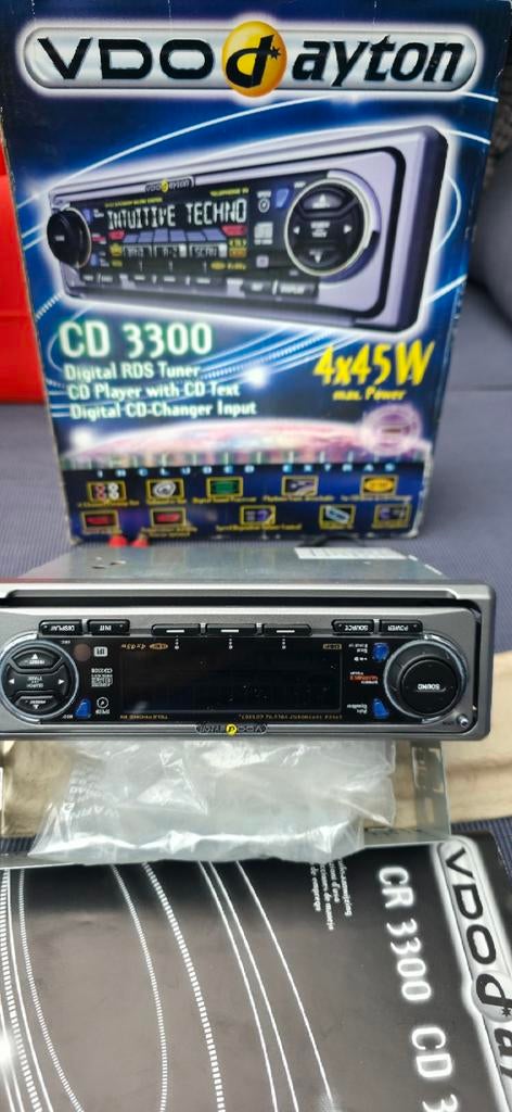 Nieuw VDO Dayton CD 3300 Autoradio CD-speler, Ophalen, Nieuw