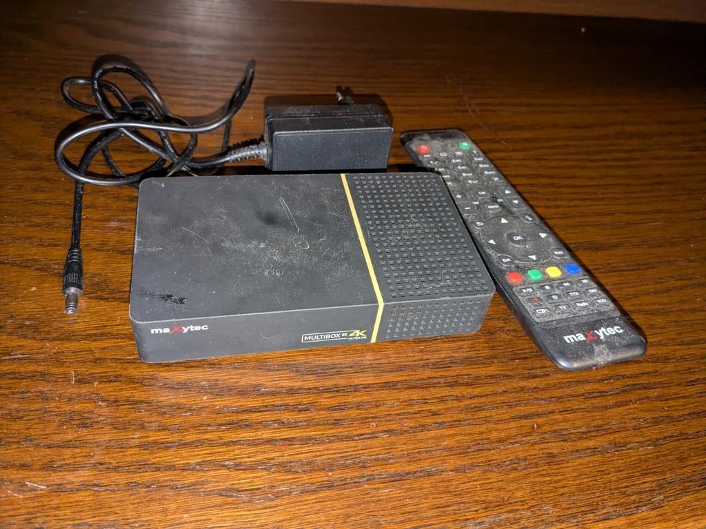 Maxytec Multibox SE 4K Digitale Satelliet Ontvanger, Ophalen, Gebruikt, Decoder
