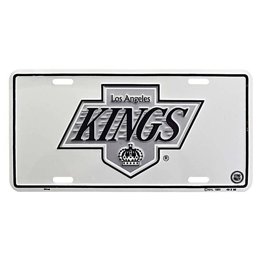 LOS ANGELES KINGS NHL METAL LICENSE PLATE, Info@taurusvintage.nl, KINGS, Overige typen, Nieuw