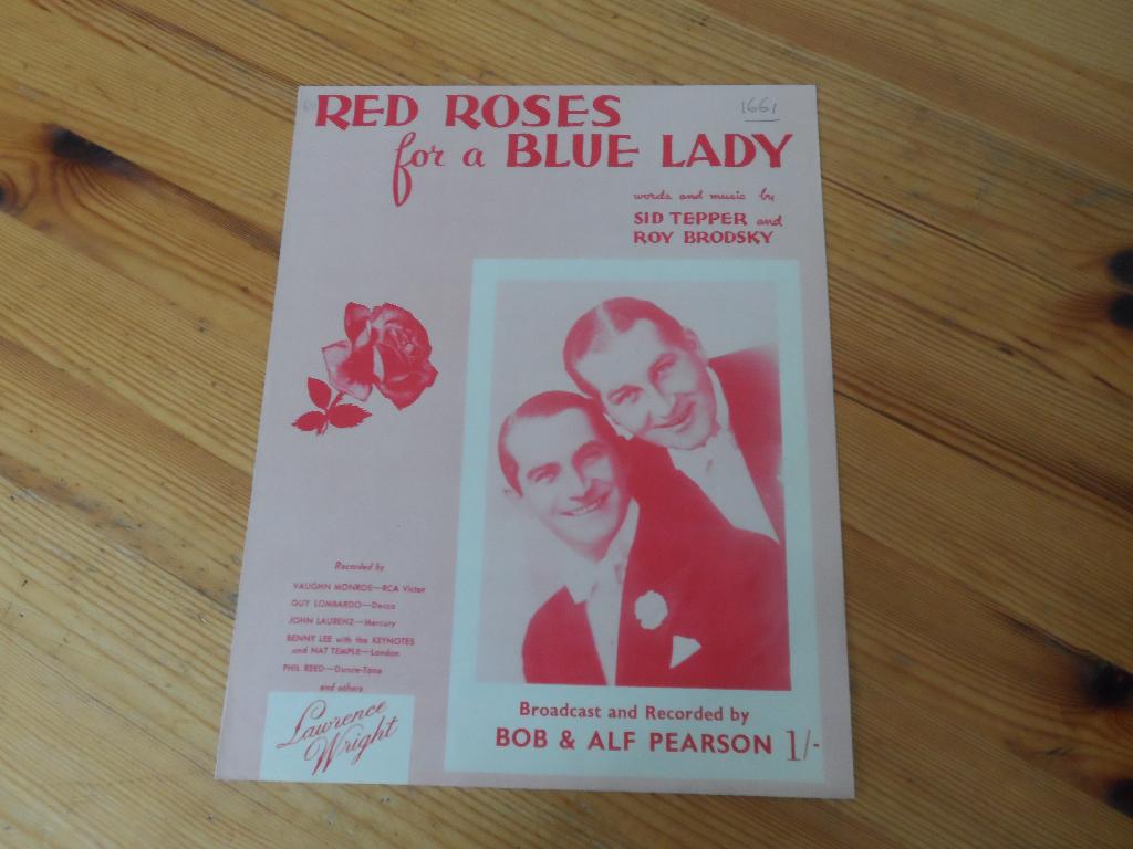 Red roses for a blue lady - Tepper / Brodsky, Gebruikt, Gitaar, Ophalen of Verzenden, Artiest of Componist