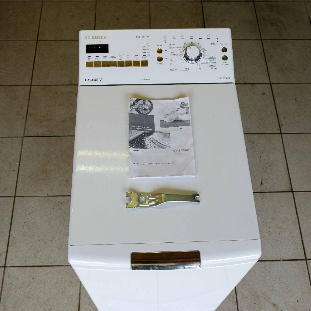 Bosch wasmachine Bovenlader WOT24285NL, Witgoed en Apparatuur, Wasmachines, Ophalen, 4 tot 6 kg, Bovenlader, 85 tot 90 cm